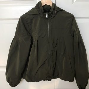 American Eagle khaki green lightweight jacket